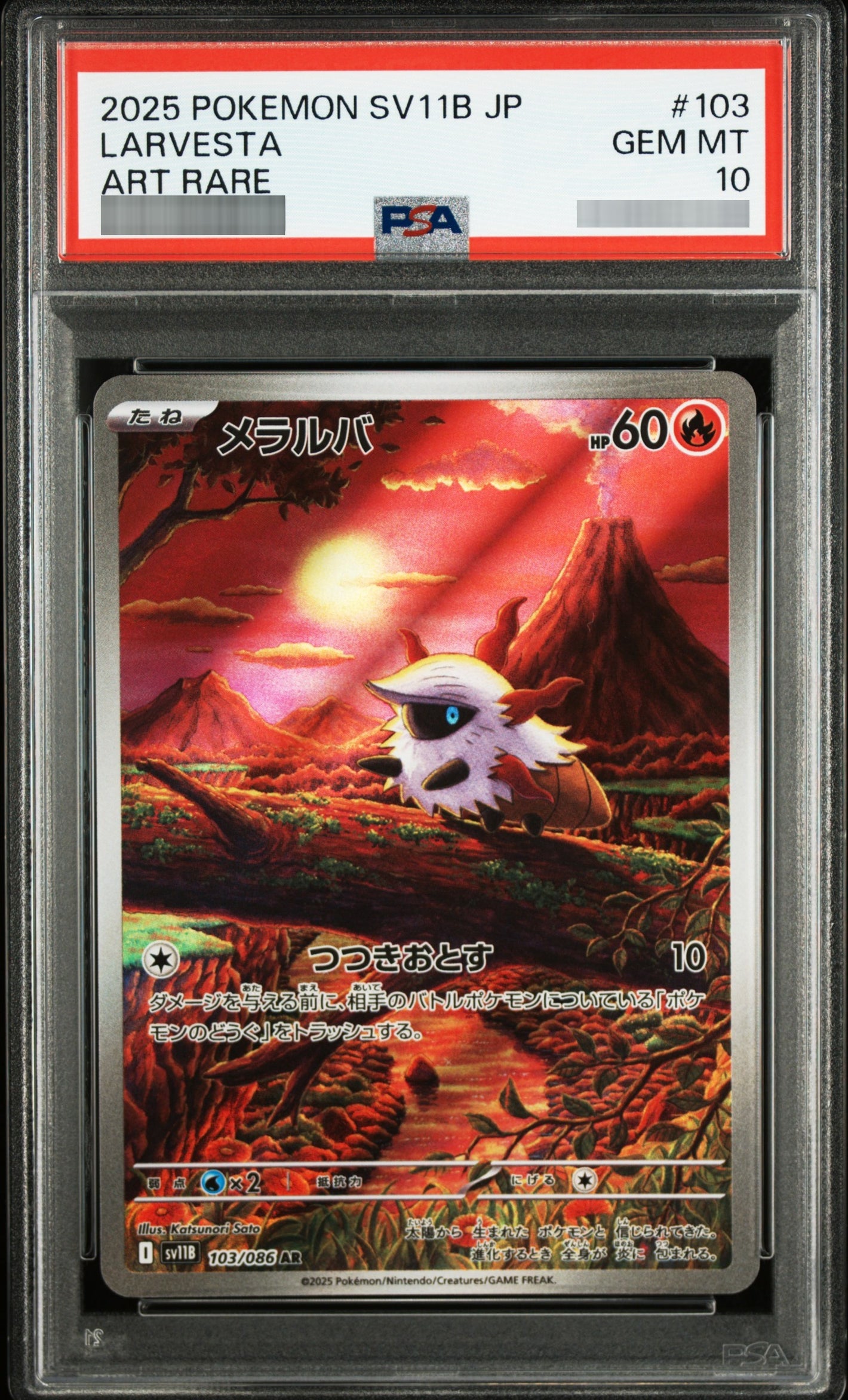 【PSA10】メラルバ[SV11B] AR 103/086