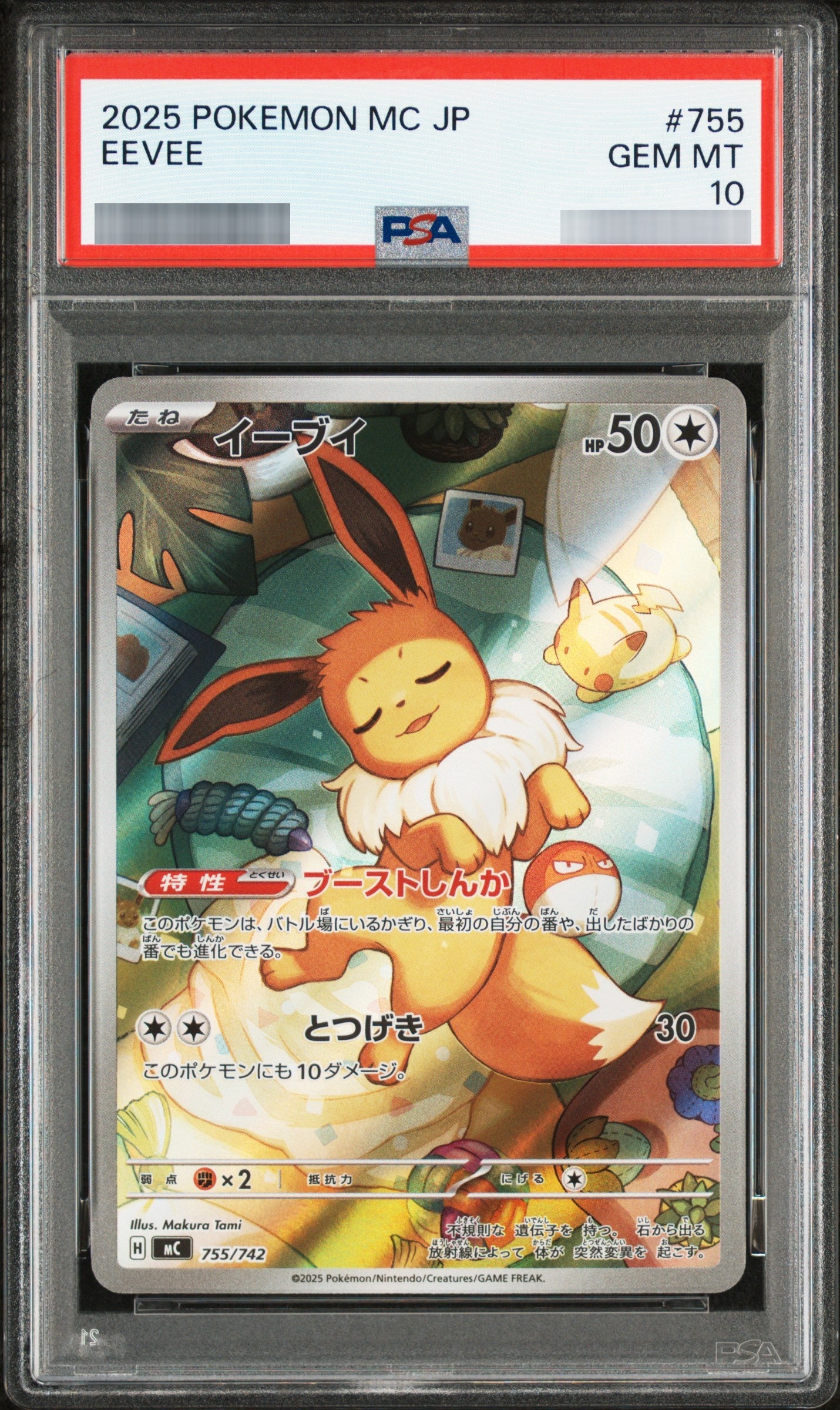 イーブイ AR仕様 [MC 755/742] PSA10】イーブイ(AR仕様)[MC] - 755/742
